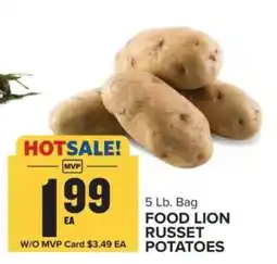 Food Lion FOOD LION RUSSET POTATOES offer