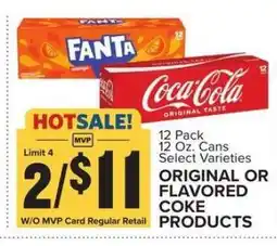 Food Lion Original or Flavored Coke Products offer