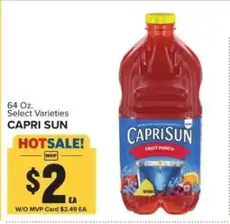 Food Lion Capri Sun offer