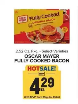 Food Lion Oscar Mayer Fully Cooked Bacon offer