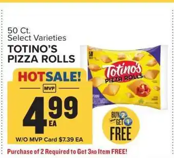Food Lion Totino's Pizza Rolls offer