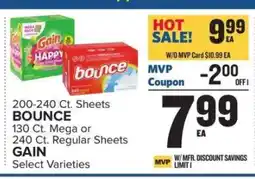 Food Lion Bounce/Gain Sheets offer
