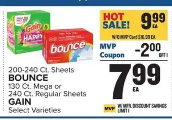 Food Lion Bounce/Gain Sheets offer