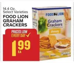 Food Lion FOOD LION GRAHAM CRACKERS offer