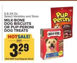 Food Lion Milk-Bone Dog Biscuits or Pup-Peroni Dog Treats offer