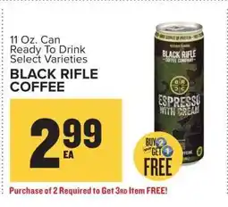 Food Lion Black Rifle Coffee offer