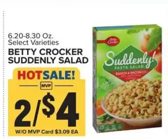 Food Lion Betty Crocker Suddenly Salad offer