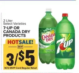 Food Lion 7-UP or Canada Dry Products offer
