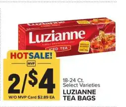 Food Lion Luzianne Tea Bags offer