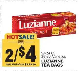 Food Lion Luzianne Tea Bags offer