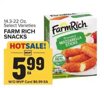 Food Lion Farm Rich Snacks offer