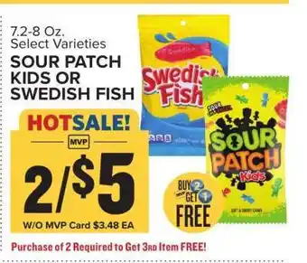 Food Lion Sour Patch Kids or Swedish Fish offer