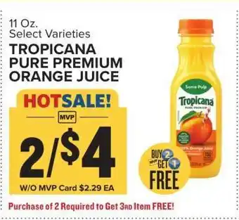 Food Lion Tropicana Pure Premium Orange Juice offer