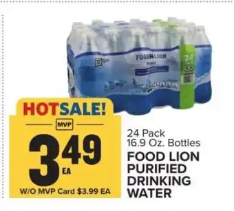 Food Lion Food Lion Purified Drinking Water offer