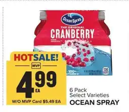 Food Lion OCEAN SPRAY offer