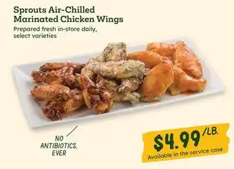 Sprouts Farmers Market Sprouts Air-Chilled Marinated Chicken Wings offer