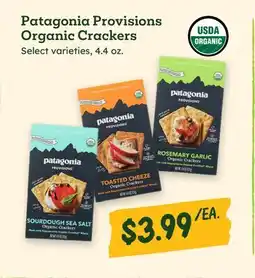 Sprouts Farmers Market Patagonia Provisions Organic Crackers offer