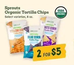 Sprouts Farmers Market Sprouts Organic Tortilla Chips offer