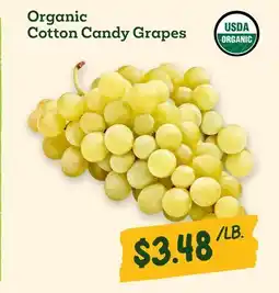 Sprouts Farmers Market Organic Cotton Candy Grapes offer