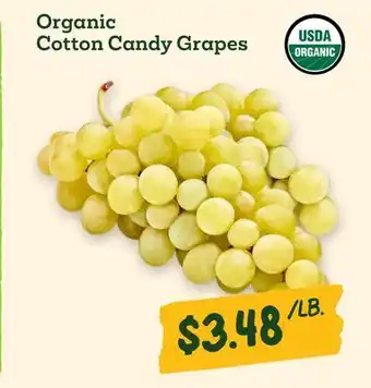 Sprouts Farmers Market Organic Cotton Candy Grapes offer