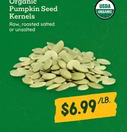 Sprouts Farmers Market Organic Pumpkin Seed Kernels offer