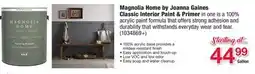 Ace Hardware Magnolia Home by Joanna Gaines Classic Interior Paint & Primer offer