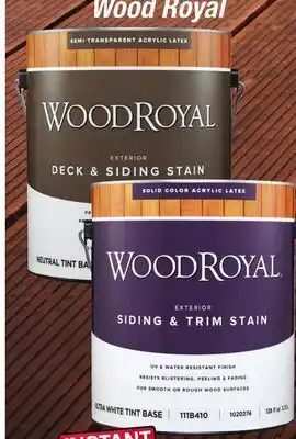 Ace Hardware Deck & Siding Solid Color Acrylic Latex or Deck & Siding Semi-Transparent Acrylic Latex offer