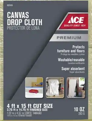 Ace Hardware Ace Canvas Drop Cloths offer