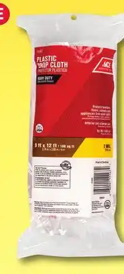 Ace Hardware Ace Plastic Drop Cloths, 2 Mil offer