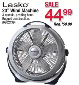 Ace Hardware Lasko 20 Wind Machine offer