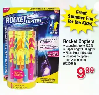 Ace Hardware Rocket Copters offer