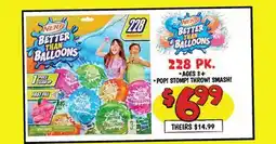 Ollie's BETTER THAN BALLOONS offer