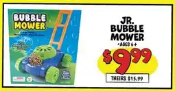 Ollie's BUBBLE JR. MOWER offer