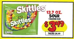 Ollie's SOUR SKITTLES offer