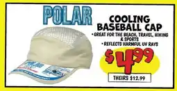 Ollie's POLAR COOLING BASEBALL CAP offer