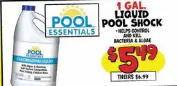 Ollie's 1 GAL. LIQUID POOL POOL SHOCK offer