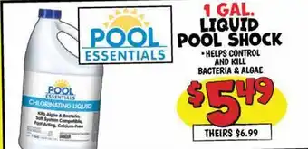 Ollie's 1 GAL. LIQUID POOL POOL SHOCK offer