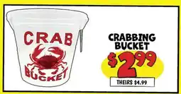 Ollie's CRABBING BUCKET offer
