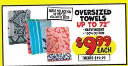 Ollie's TO 72 HEAVYWEIGHT 100% COTTON offer