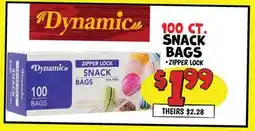 Ollie's 100 CT. SNACK BAGS offer