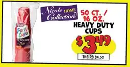 Ollie's HEAVY DUTY CUPS offer