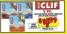 Ollie's 5 PK. - LOOK FOR PEANUT BUTTER, CHOCOLATE OLATE CHOC CHIP OR CHOCOLATE offer