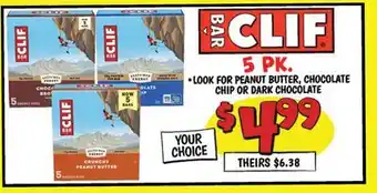 Ollie's 5 PK. - LOOK FOR PEANUT BUTTER, CHOCOLATE OLATE CHOC CHIP OR CHOCOLATE offer
