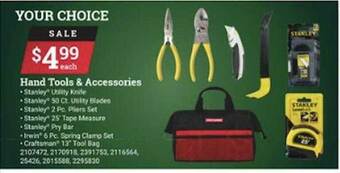 Ace Hardware Hand Tools & Accessories offer