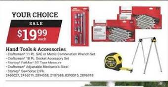 Ace Hardware Hand Tools & Accessories offer