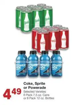 Market Street Coke, sprite or powerade offer