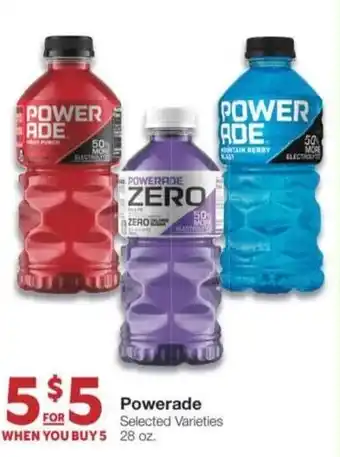 Market Street Powerade offer