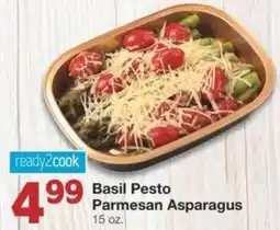 Market Street Basil Pesto parmesan asparagus offer