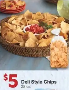 Market Street Deli style chips offer