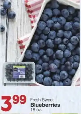 Market Street Fresh sweet blueberries offer